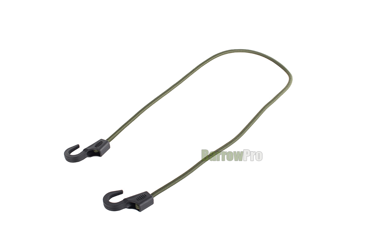 Sangles Élastiques BarrowPro Pour Brouette De Pêche – 100 Cm – Lot De 2 – Vert Olive